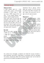 Preview for 40 page of Unold 48736 Instructions For Use Manual