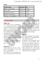 Preview for 73 page of Unold 48736 Instructions For Use Manual