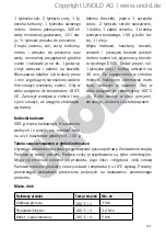 Preview for 121 page of Unold 48736 Instructions For Use Manual