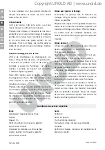 Preview for 52 page of Unold 48765 Instructions For Use Manual