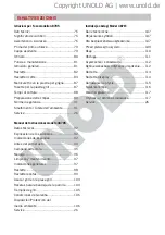 Preview for 3 page of Unold 48785 Instructions For Use Manual