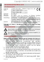 Preview for 6 page of Unold 48785 Instructions For Use Manual