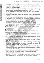 Preview for 28 page of Unold 48785 Instructions For Use Manual