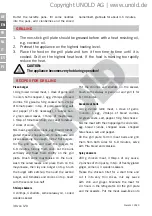 Preview for 38 page of Unold 48785 Instructions For Use Manual