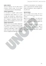 Preview for 79 page of Unold 48818 Instructions For Use Manual