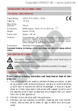 Preview for 25 page of Unold 48825 Instructions For Use Manual