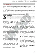 Preview for 37 page of Unold 48825 Instructions For Use Manual