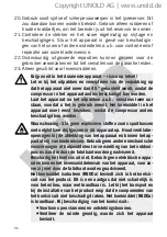 Preview for 56 page of Unold 48825 Instructions For Use Manual