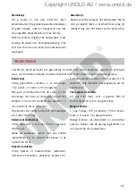 Preview for 63 page of Unold 48825 Instructions For Use Manual