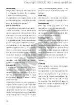 Preview for 66 page of Unold 48825 Instructions For Use Manual