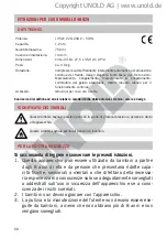 Preview for 68 page of Unold 48825 Instructions For Use Manual