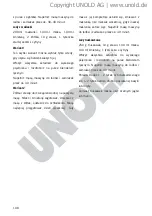 Preview for 108 page of Unold 48825 Instructions For Use Manual