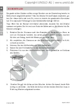 Preview for 14 page of Unold 48855 Instructions For Use Manual