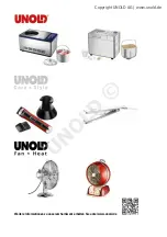 Preview for 3 page of Unold 48872 Instructions For Use Manual