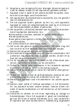 Preview for 49 page of Unold 48879 Instructions For Use Manual