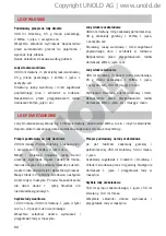 Preview for 88 page of Unold 48879 Instructions For Use Manual