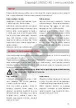 Preview for 91 page of Unold 48879 Instructions For Use Manual