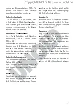 Preview for 17 page of Unold 48894 Instructions For Use Manual