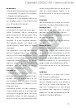 Preview for 65 page of Unold 48894 Instructions For Use Manual