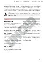 Preview for 75 page of Unold 48894 Instructions For Use Manual