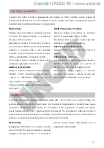 Preview for 77 page of Unold 48894 Instructions For Use Manual