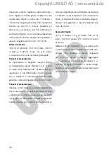 Preview for 80 page of Unold 48894 Instructions For Use Manual