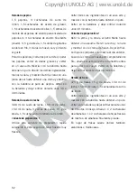 Preview for 92 page of Unold 48894 Instructions For Use Manual