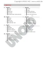 Preview for 7 page of Unold 48945 Instructions For Use Manual