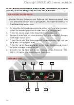 Preview for 12 page of Unold 48945 Instructions For Use Manual