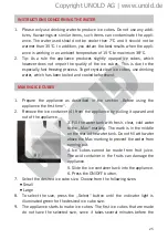 Preview for 25 page of Unold 48945 Instructions For Use Manual