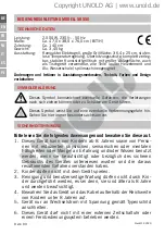 Preview for 8 page of Unold 58550 Instructions For Use Manual