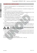 Preview for 44 page of Unold 58550 Instructions For Use Manual