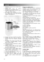 Предварительный просмотр 72 страницы Unold 58601 Instructions For Use Manual