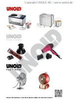 Preview for 3 page of Unold 58625 Instructions For Use Manual