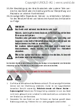 Preview for 11 page of Unold 58625 Instructions For Use Manual