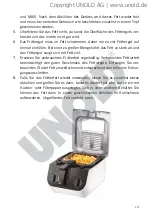 Preview for 13 page of Unold 58625 Instructions For Use Manual