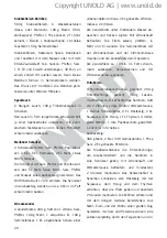 Preview for 20 page of Unold 58625 Instructions For Use Manual