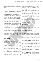 Preview for 21 page of Unold 58625 Instructions For Use Manual