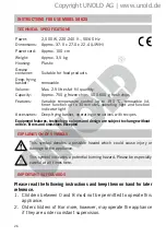 Preview for 26 page of Unold 58625 Instructions For Use Manual