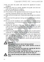 Preview for 28 page of Unold 58625 Instructions For Use Manual