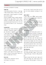 Preview for 36 page of Unold 58625 Instructions For Use Manual