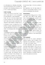 Preview for 64 page of Unold 58625 Instructions For Use Manual