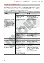 Preview for 66 page of Unold 58625 Instructions For Use Manual