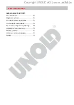 Preview for 4 page of Unold 58835 Instructions For Use Manual