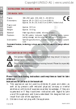 Preview for 14 page of Unold 58835 Instructions For Use Manual