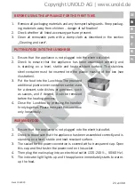 Preview for 23 page of Unold 58850 Instructions For Use Manual