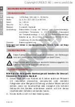 Preview for 8 page of Unold 58915 Instructions For Use Manual