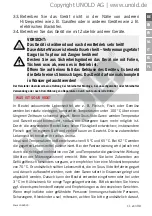 Preview for 11 page of Unold 58915 Instructions For Use Manual