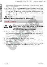 Preview for 30 page of Unold 58915 Instructions For Use Manual