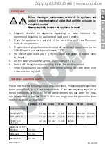 Preview for 31 page of Unold 58915 Instructions For Use Manual